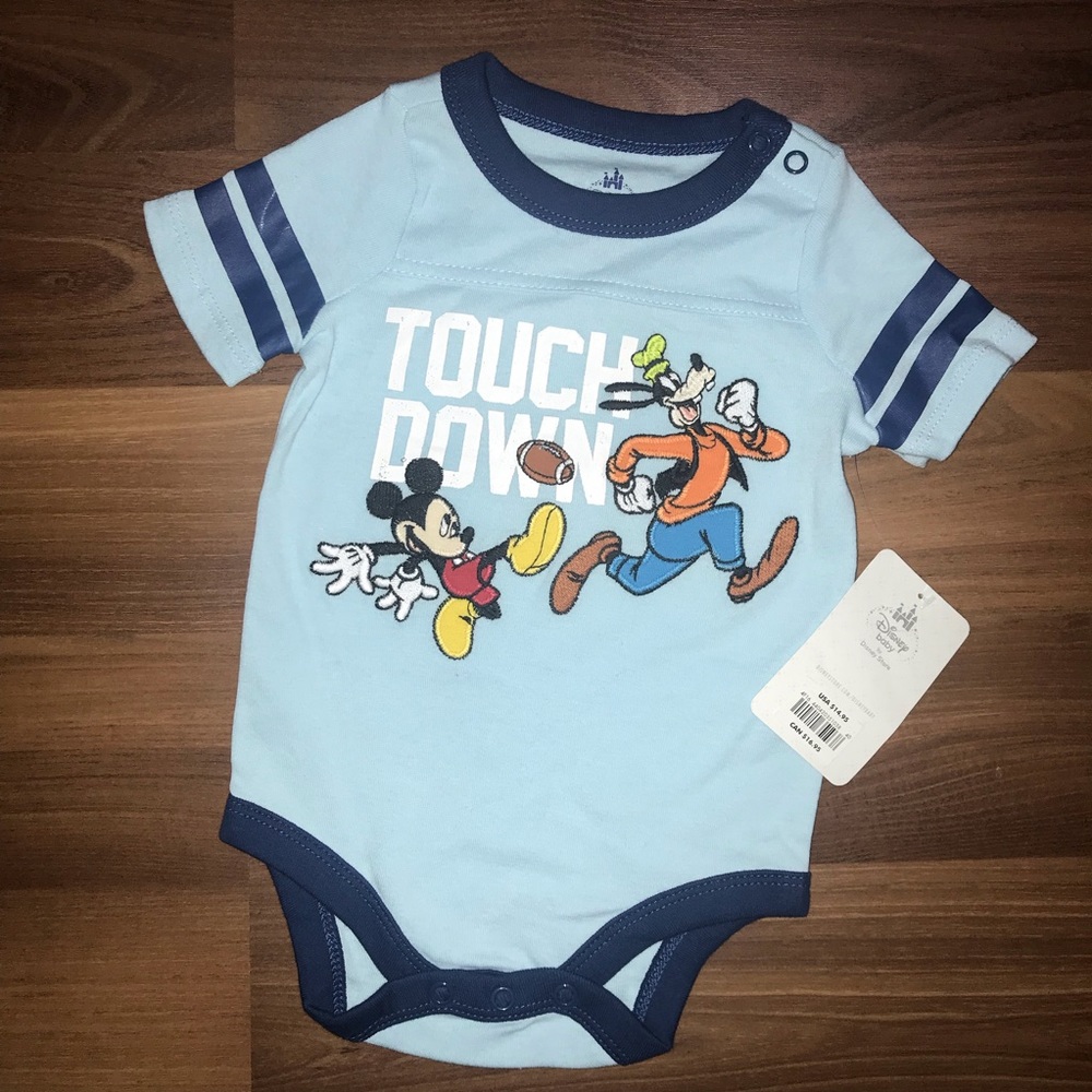BNWT Disney Baby 🏈 Jersey Bodysuit